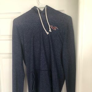 Blue Men’s Hollister Sweatshirt, lightly used.